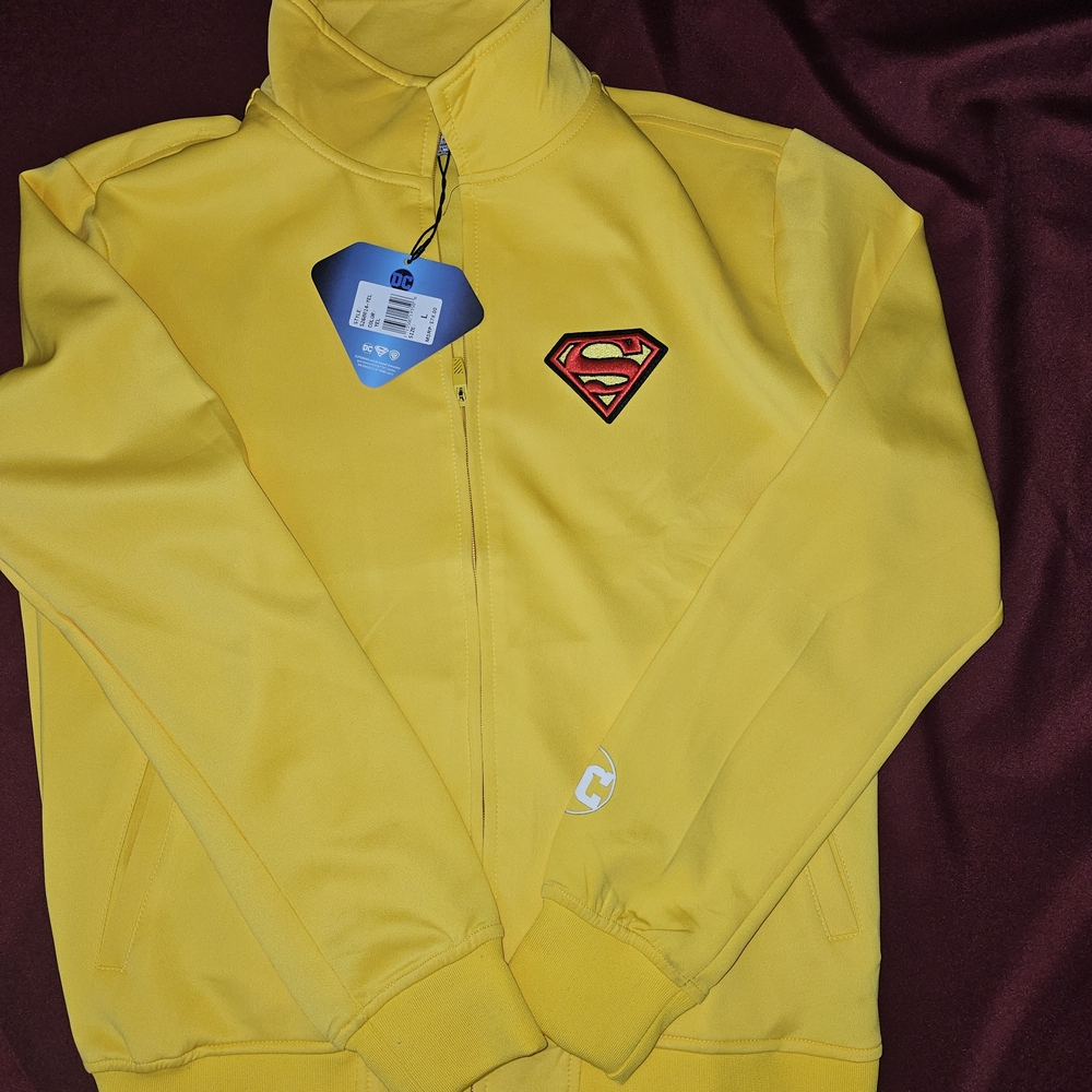 DC Kids Yellow Superman Jacket